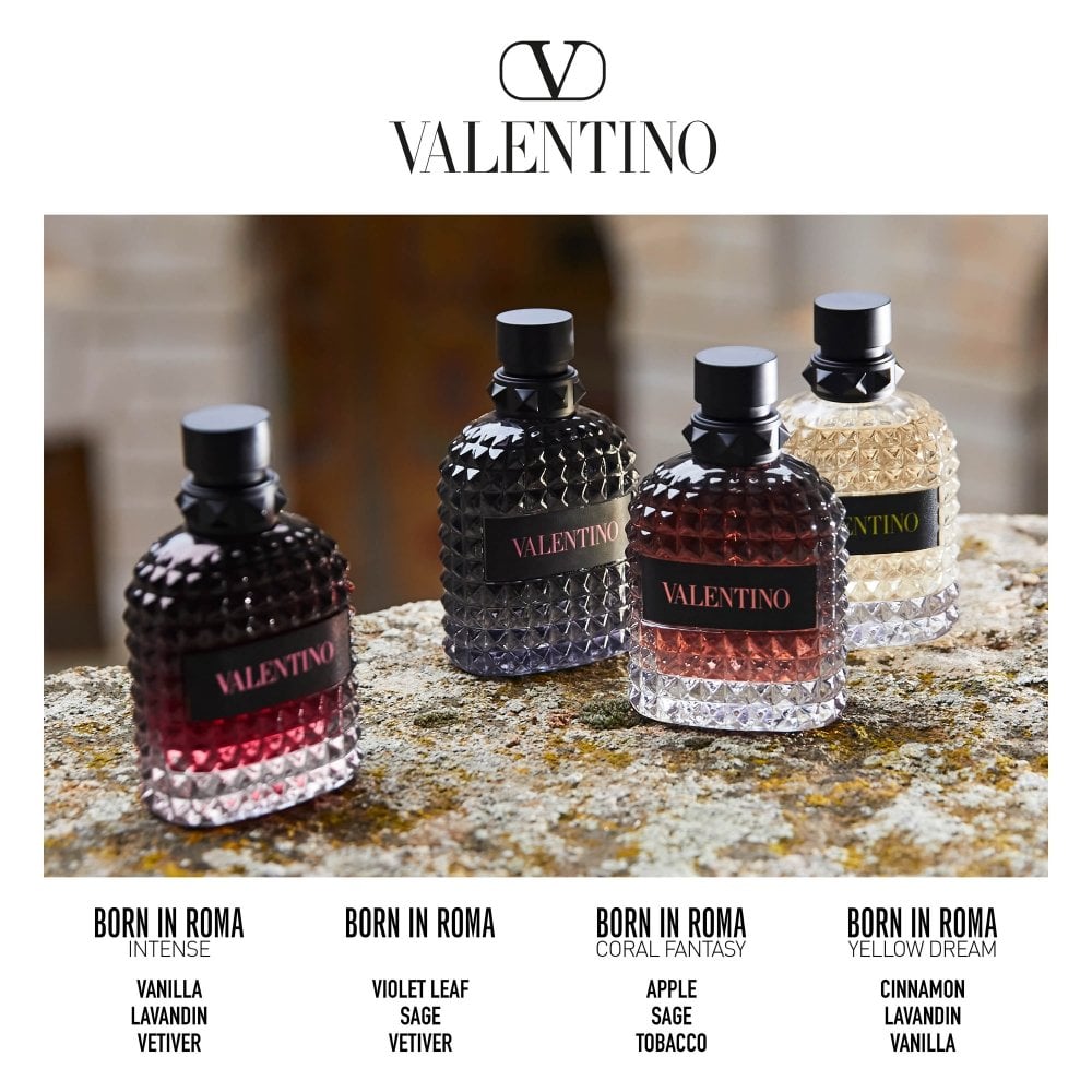 Valentino Uomo Born In Roma Intense Eau De Parfum 100ml